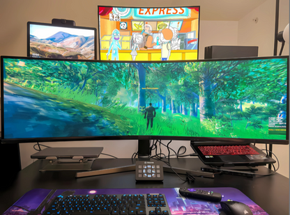 Azaryx 34-tums böjd UltraWide QHD-spelmonitor